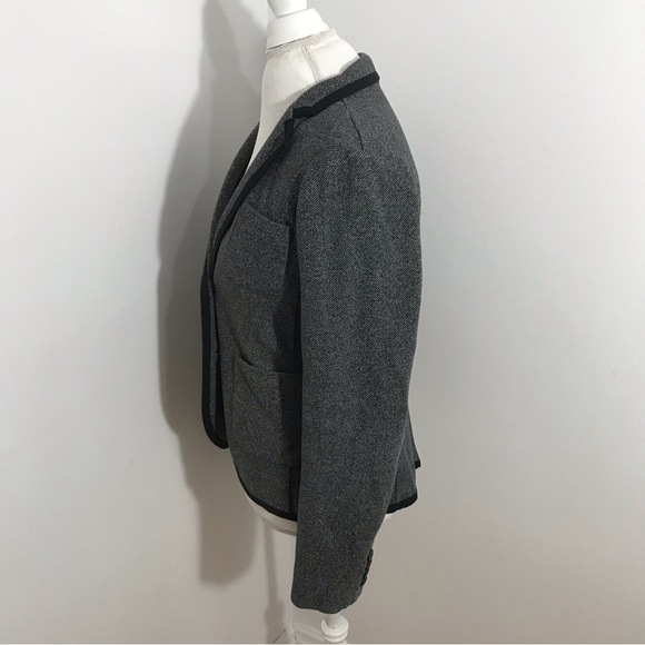 Lands End Grey Blazer - Picture 9 of 13
